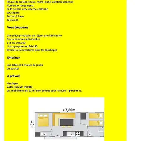 Camping Le Mercier 2*